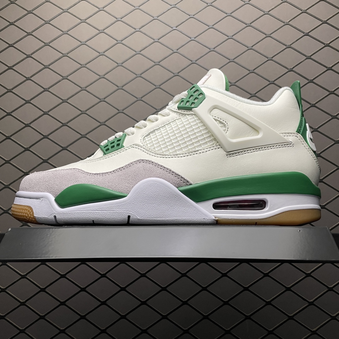Replica Air Jordan Shoe NK SB x Air Jordan 4 Pine GreenDR5415-103 Size 40-47.5