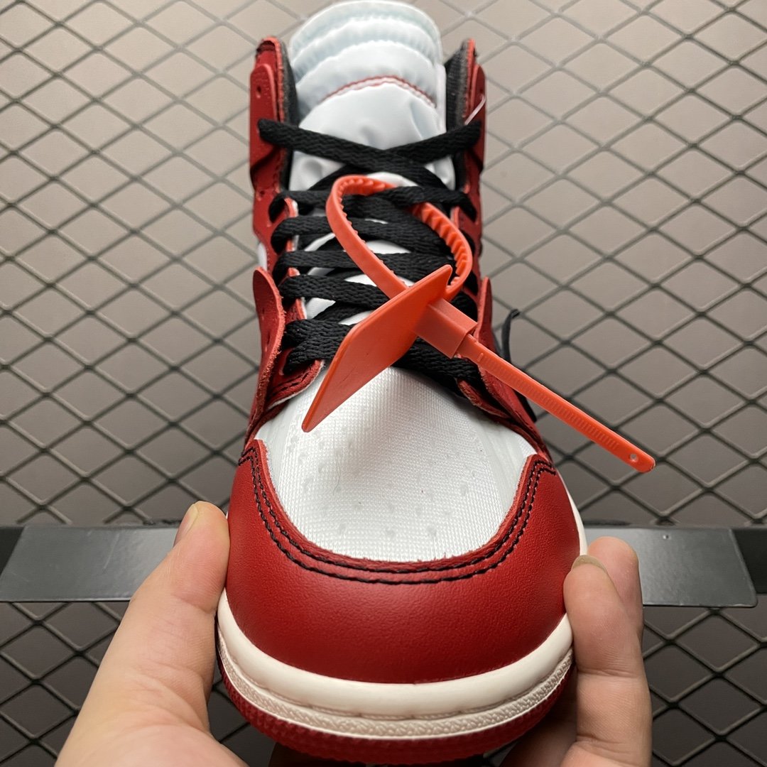 Replica OFF White Shoe Off-White x Air Jordan 1 OW AJ1 AA3834-101 Size 36-47