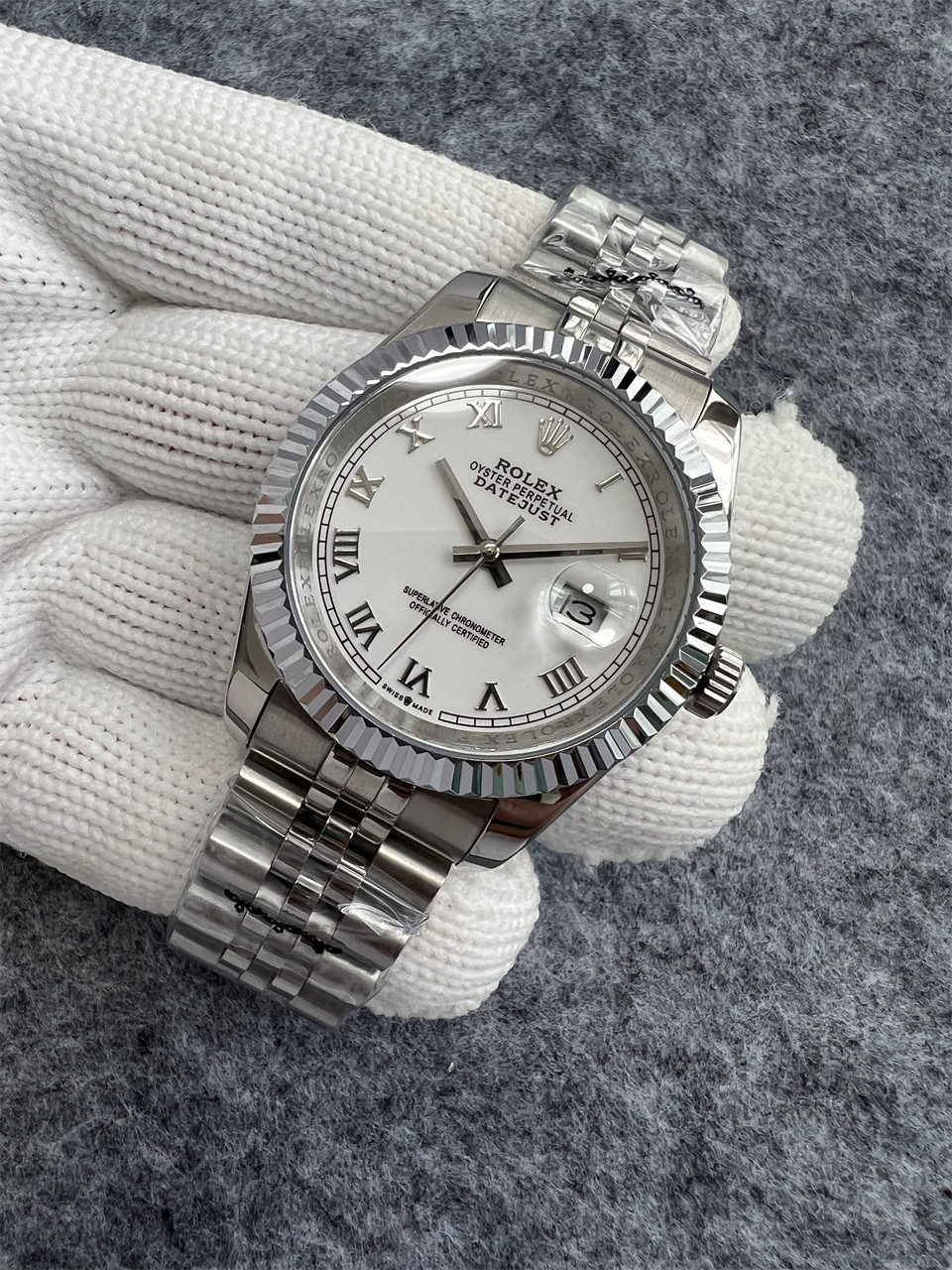 Replica Rolex Datejust 904l Stainless Steel Automatic Mechanical Watch 40mm