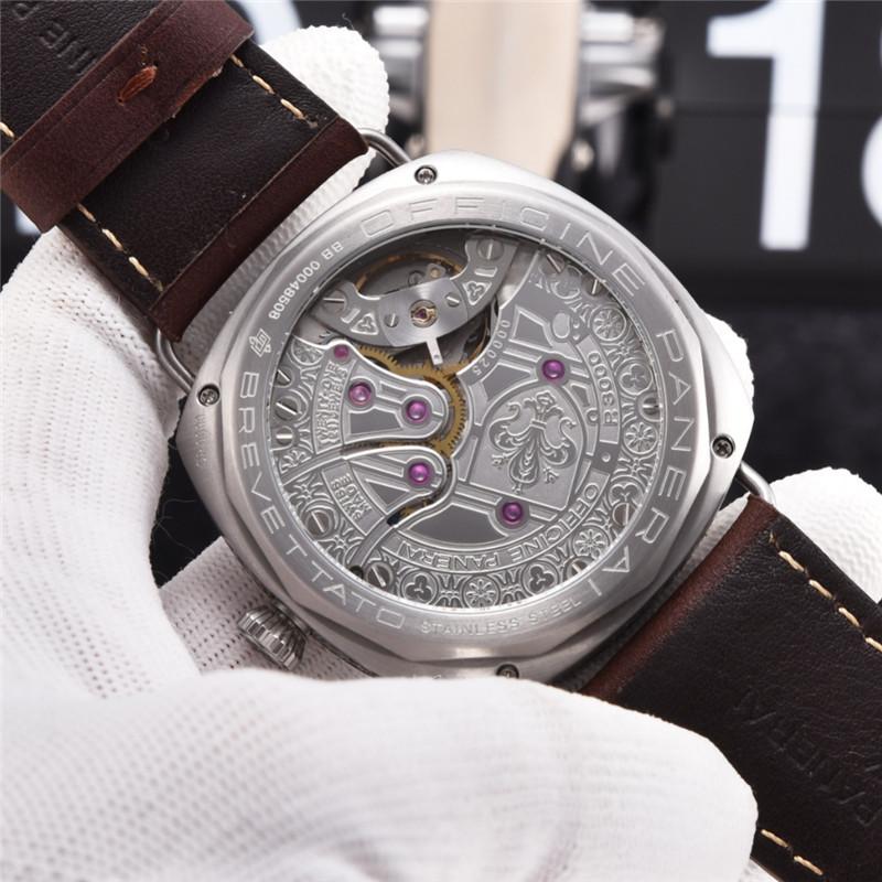 Replica Panerai 904l Stainless Steel Automatic Mechanical Watch 47MM