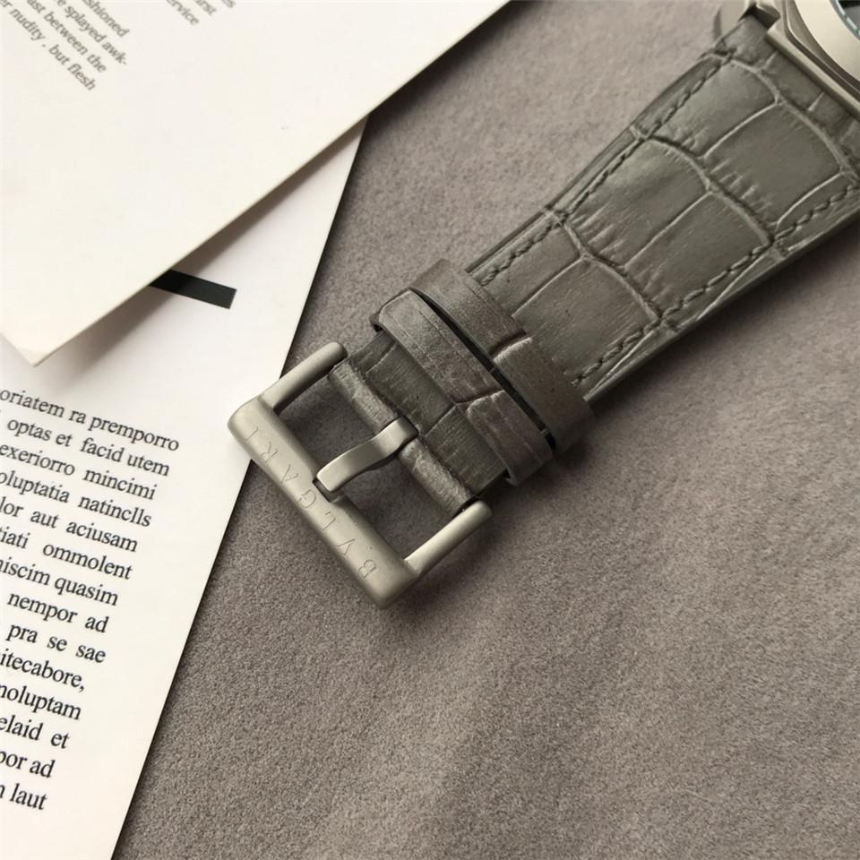 Replica BVLGARI 904l Stainless Steel Automatic Machine Watch 42MM
