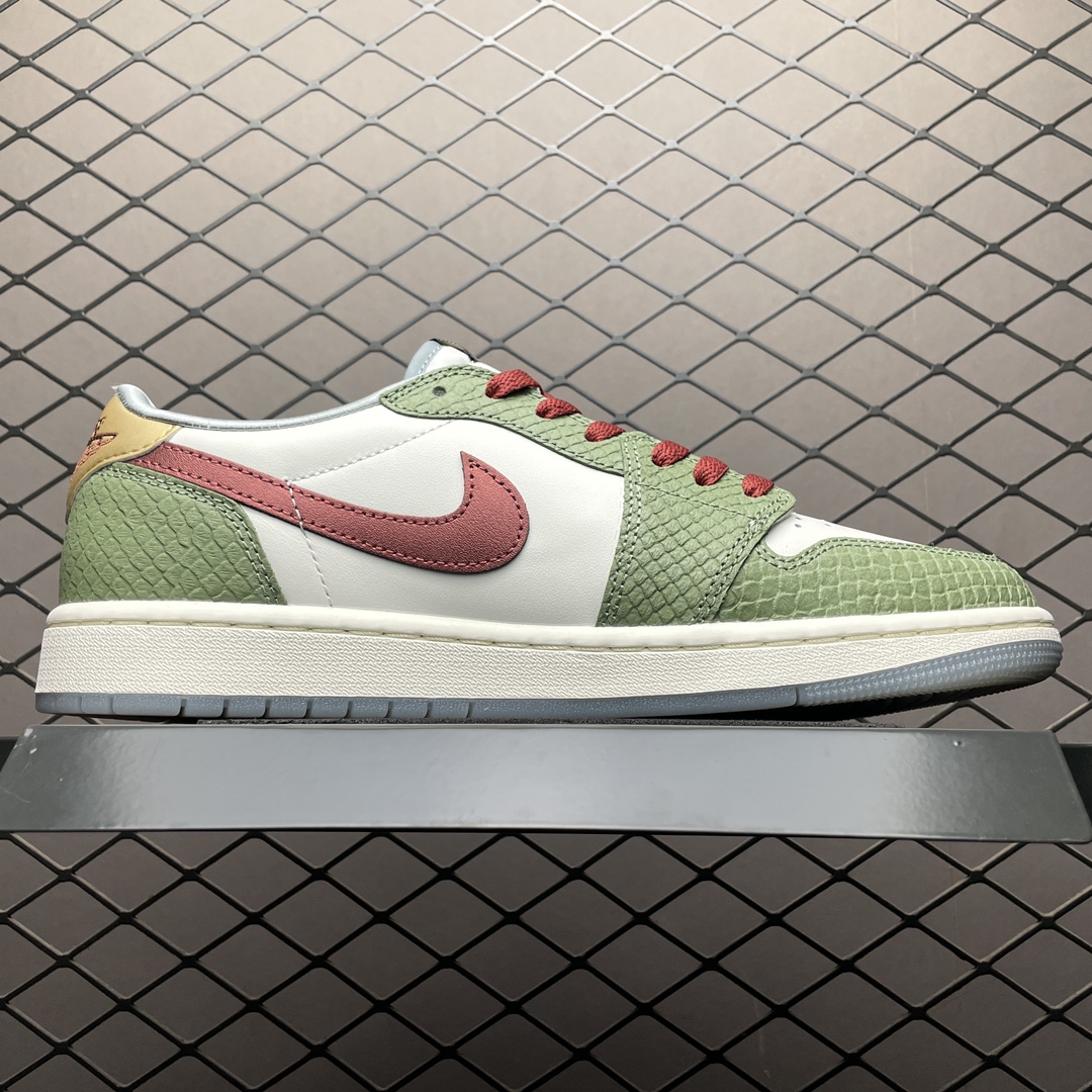 Replica Air Jordan Shoe Air Jordan 1 Low OG SPCNYAJ1 FN3727-100 Size 40-47.5