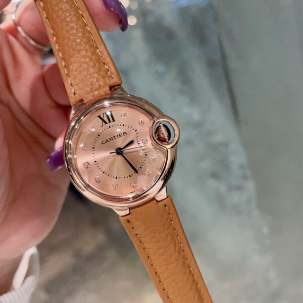 Replica Cartier 904l Stainless Steel Quartz Watch 33MM