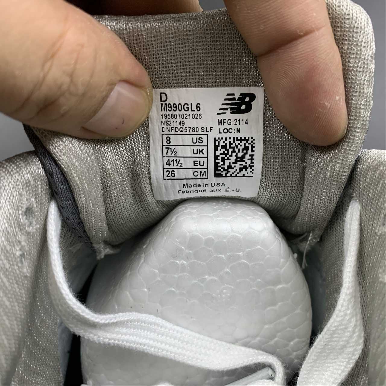 Replica New Balance Shoe Running Shoes New Balance NB990 M990GL6  36-45
