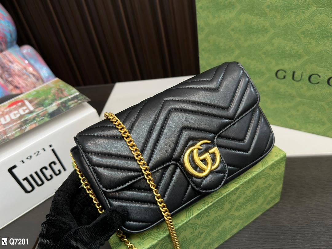 Replica Gucci Bag  21*4*13CM