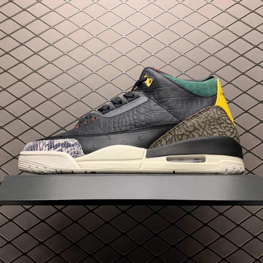 Replica Air Jordan Shoe Air Jordan 3 SE AJ3 Animal Instinct 2.0 CV3583-003 40-47.5