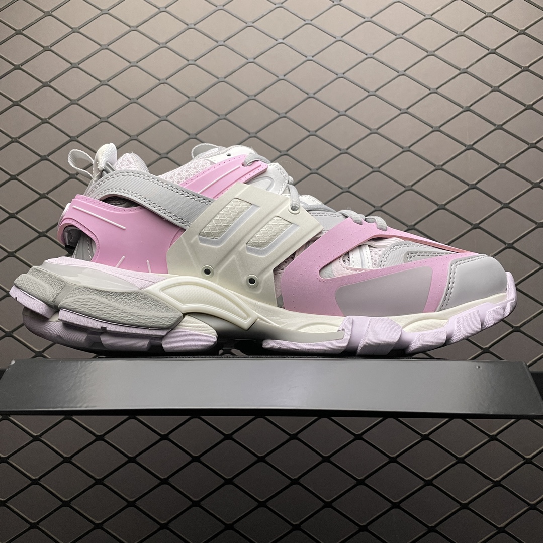 Replica Balenciaga Shoe Balenciaga Track Sneaker Size 35-40 Pink Gray