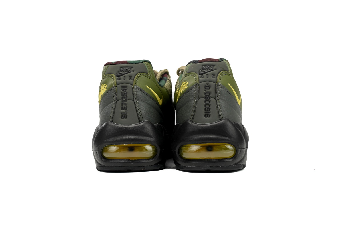 Replica Nike Air Max Shoe Corteiz Corteiz x Nike Air Max 95 FB2709-300 Gutta Green