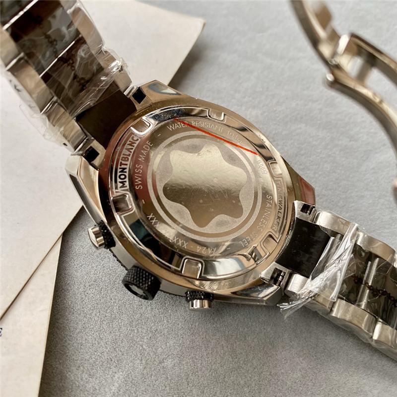 Replica Montblanc 904l Stainless Steel Quartz Watch 43MM