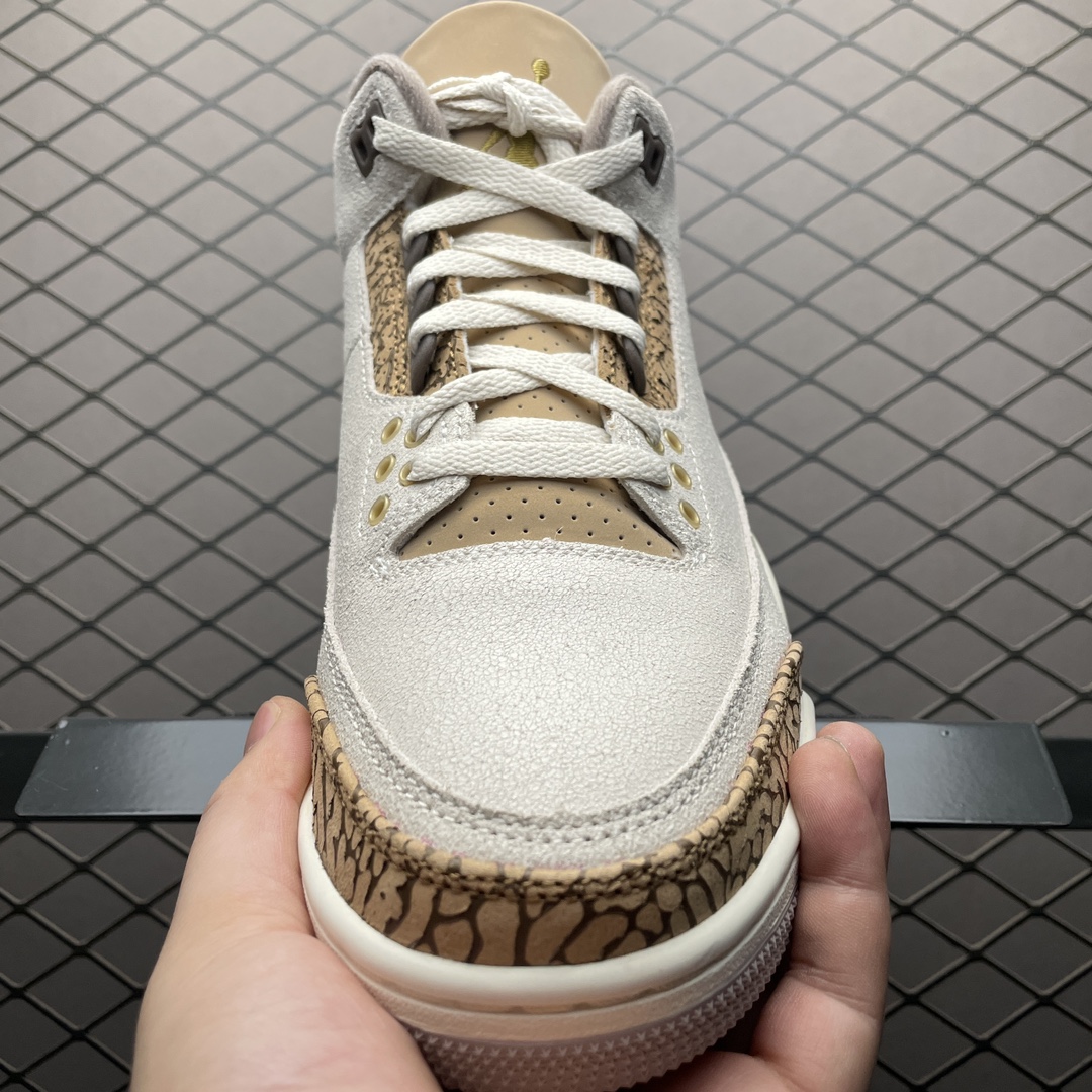 Replica Air Jordan Shoe UP Air Jordan 3 Palomino AJ3 CT8532-102 Size 40-47