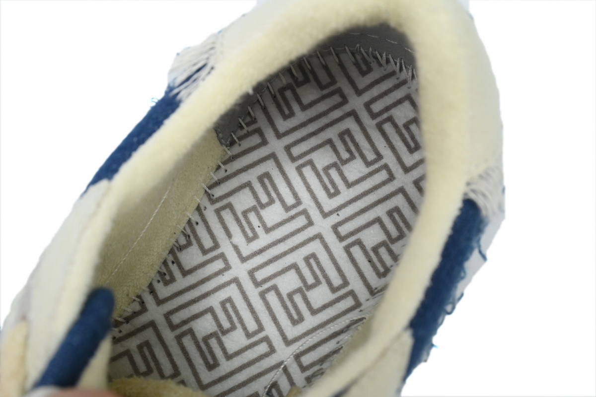 Replica Fendi Shoe Fendi Match Blue Cowboy