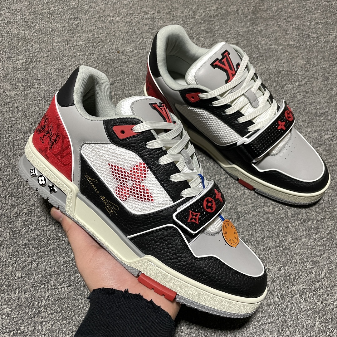 Replica Louis Vuitton Shoe Louis Vuitton LV Trainer Size 38-46B