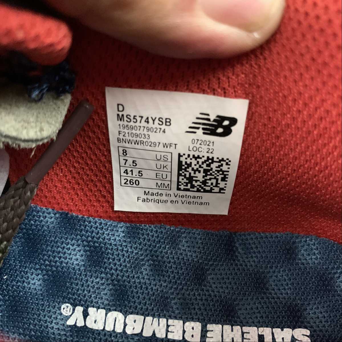 Replica New Balance Shoe New Balance NB574  MS574YSB  36-45