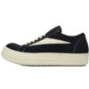 Replica Rick Owens Shoe Rick Owens Suede Vintage ‘Black Milk White