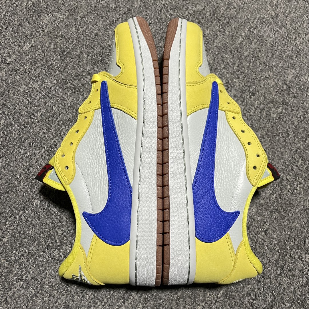 Replica Travis Scott Shoe Travis Scott x Air Jordan 1 AJ1 TS DZ4137-700  Size 36-48.5