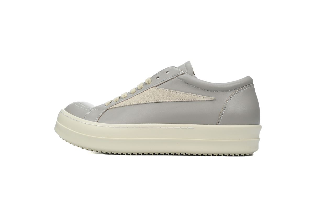 Replica Rick Owens Shoe Rick Owens Lido Vintage Leather Sneakers
