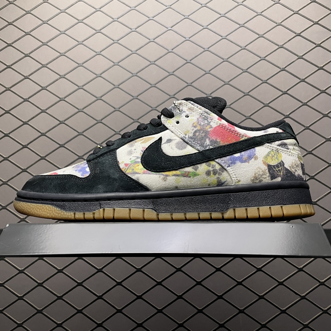 Replica Nike Dunk SB Shoe Supreme x NK Dunk Low FD8778-001 Size 36-47.5