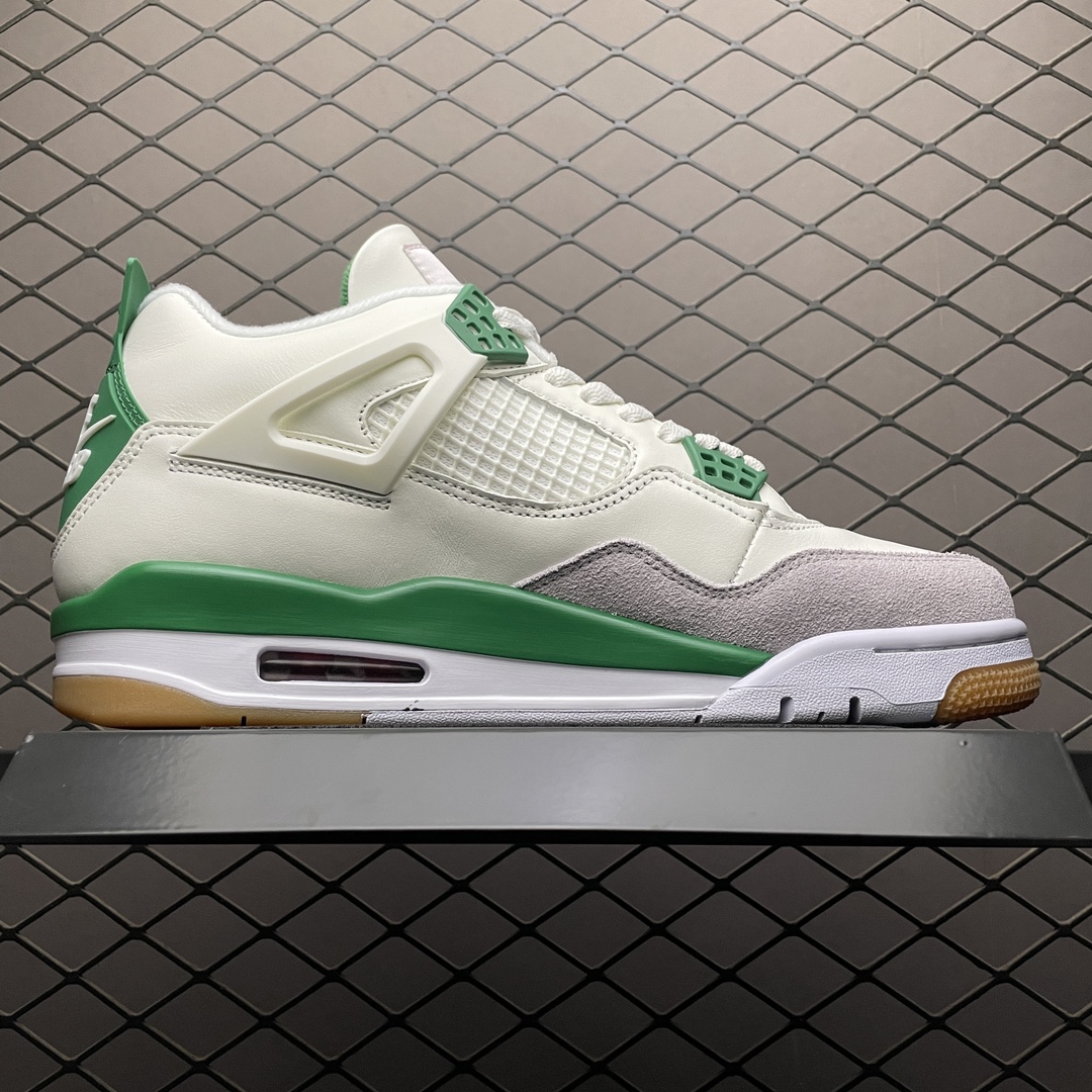 Replica Air Jordan Shoe NK SB x Air Jordan 4 Pine GreenDR5415-103 Size 40-47.5