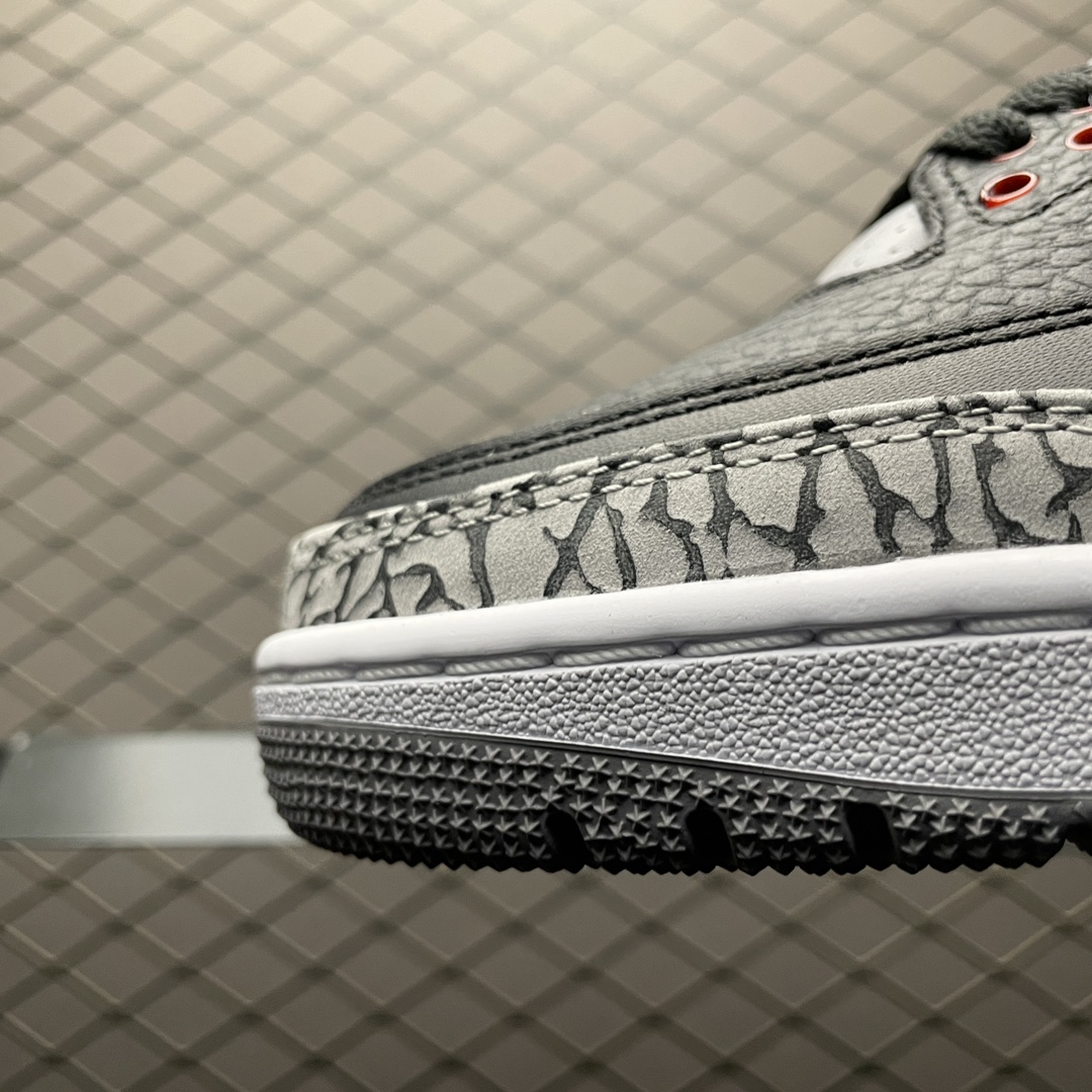 Replica Air Jordan Shoe Air Jordan 3 OG Black Cement  854262-001 size 40-47