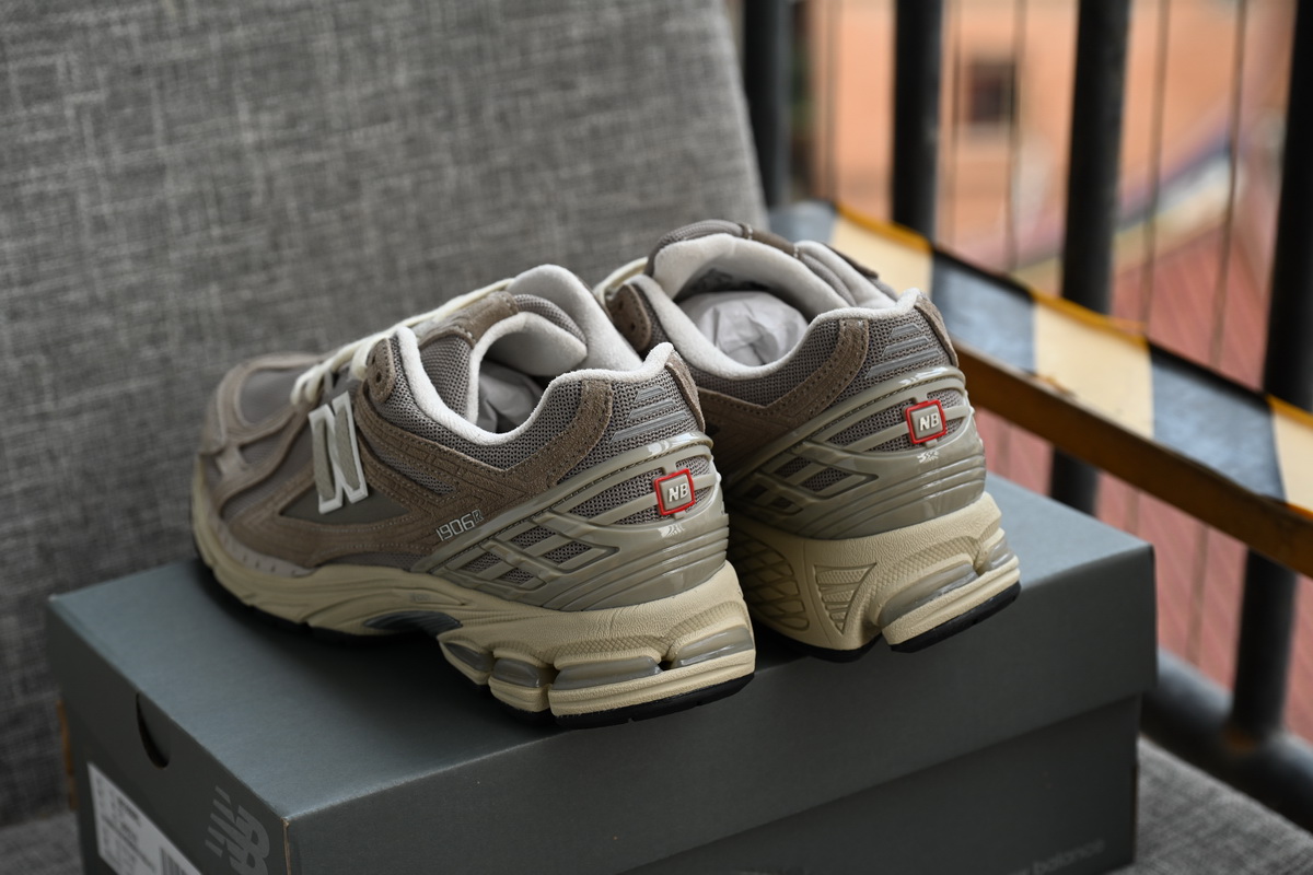 Replica New Balance Shoe New Balance 1906R M1906RL NEW BALANCE Khaki Grey
