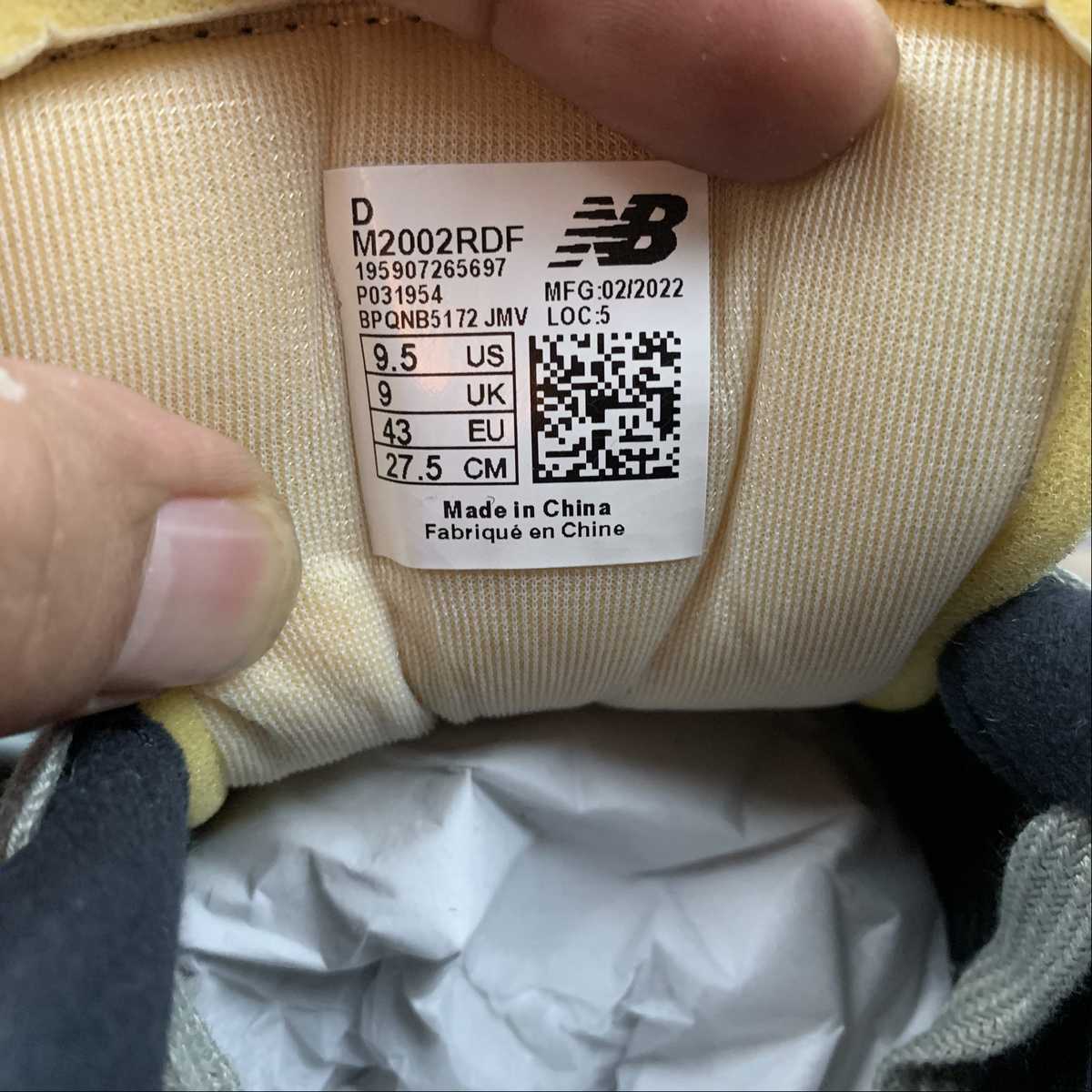Replica New Balance Shoe China New Balance NB2002  M2002RDF  36-45