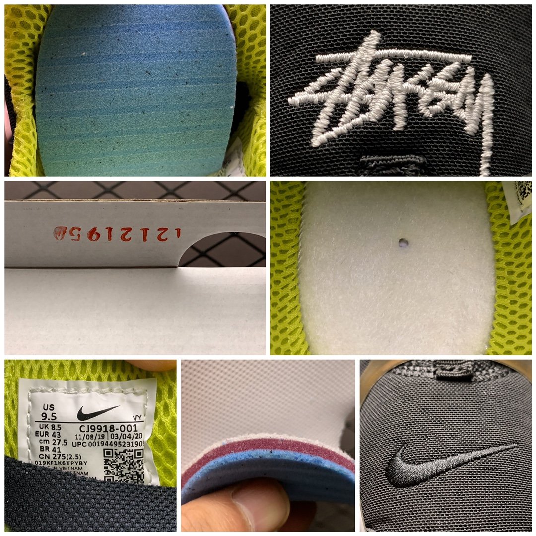 Replica Nike Shoe Stussy x Nike Air Zoom Spiridon IK CJ9918-001 Size 36-45