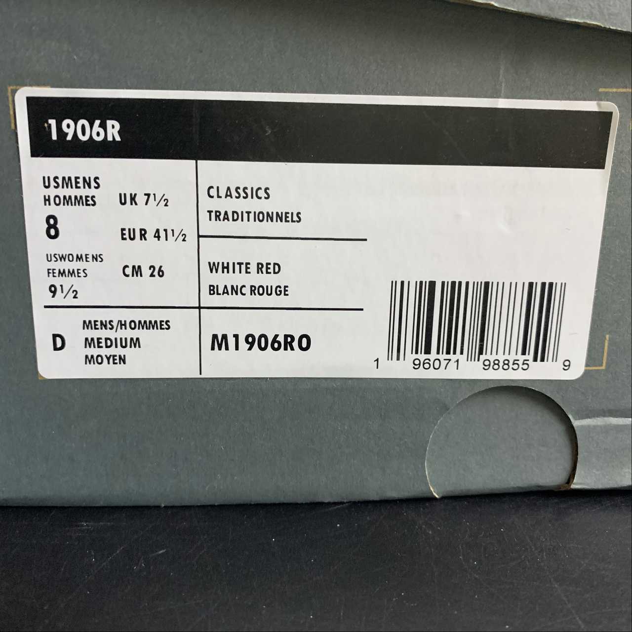 Replica New Balance Shoe New Balance NB1906  M1906RO  36-47.5