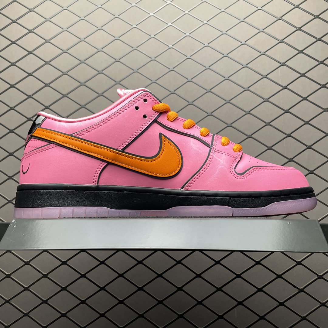 Replica Nike Dunk SB Shoe The Powerpuff Girls x Nike SB Dunk Low FD2631-600 Size 36-47.5