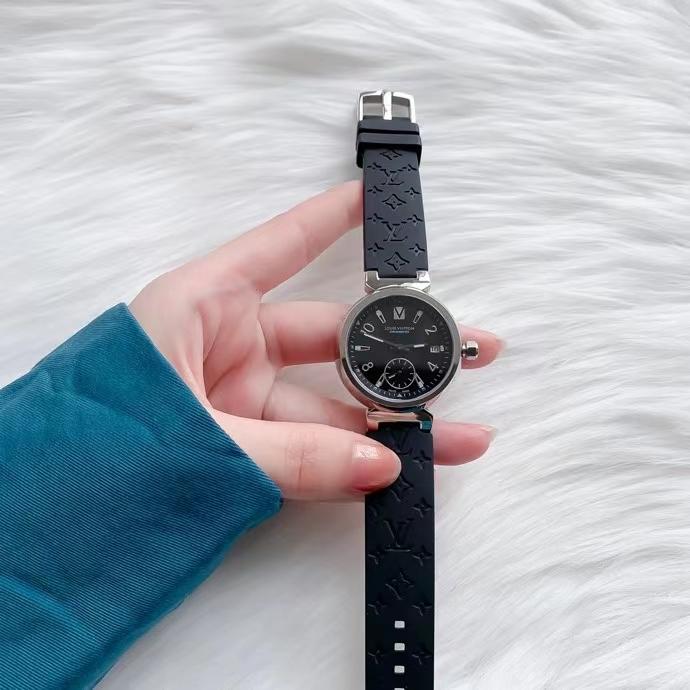 Replica LOUIS VUITTON LV 904l Stainless Steel Quartz Watch 33MM