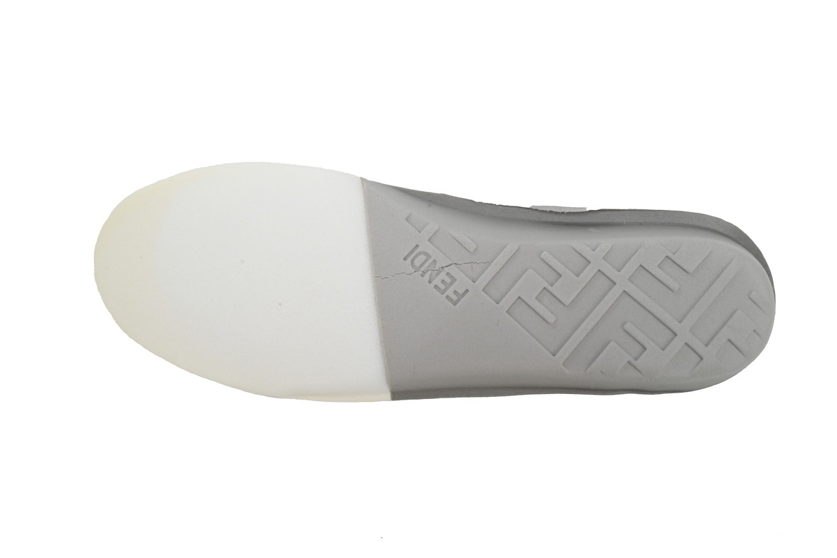 Replica Fendi Shoe  Fendi Match Grey Red