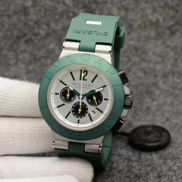 Replica BVLGARI 904l Stainless Steel Quartz Watch 44MM