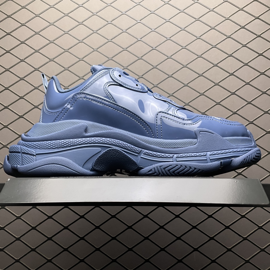 Replica Balenciaga Shoe Blue Balenciaga Triple S Sneaker Size 35-46