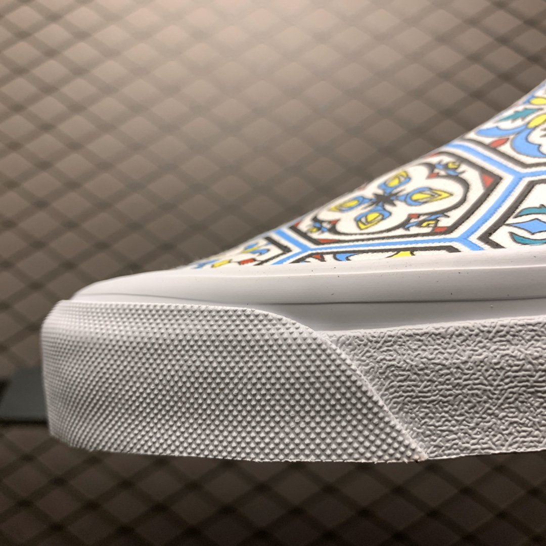 Replica Vans Shoe KITH x Vans Slip-On Blue Size 35-44