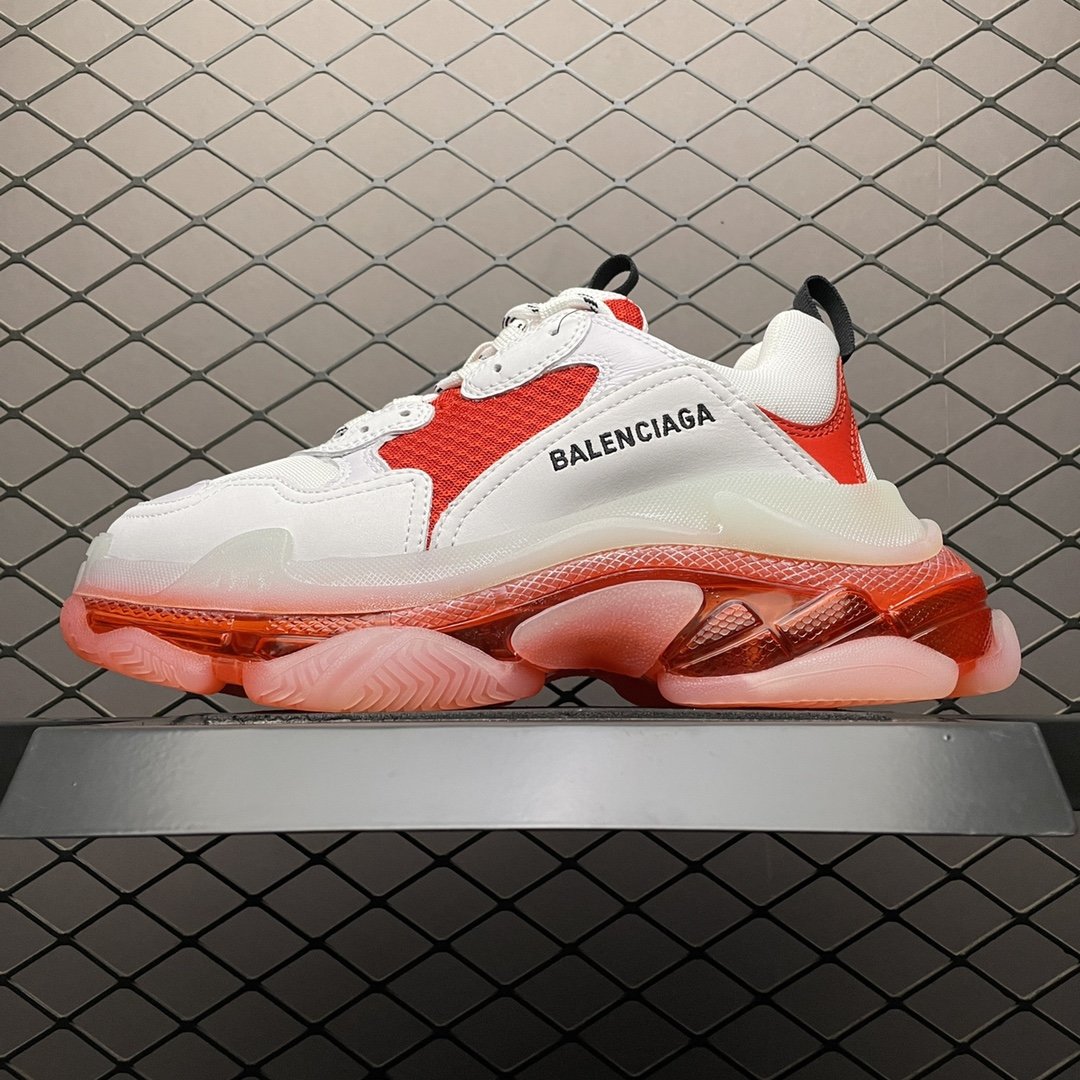 Replica Balenciaga Shoe Balenciaga Triple S Clear Solo Sneaker 544351 Size 35-45