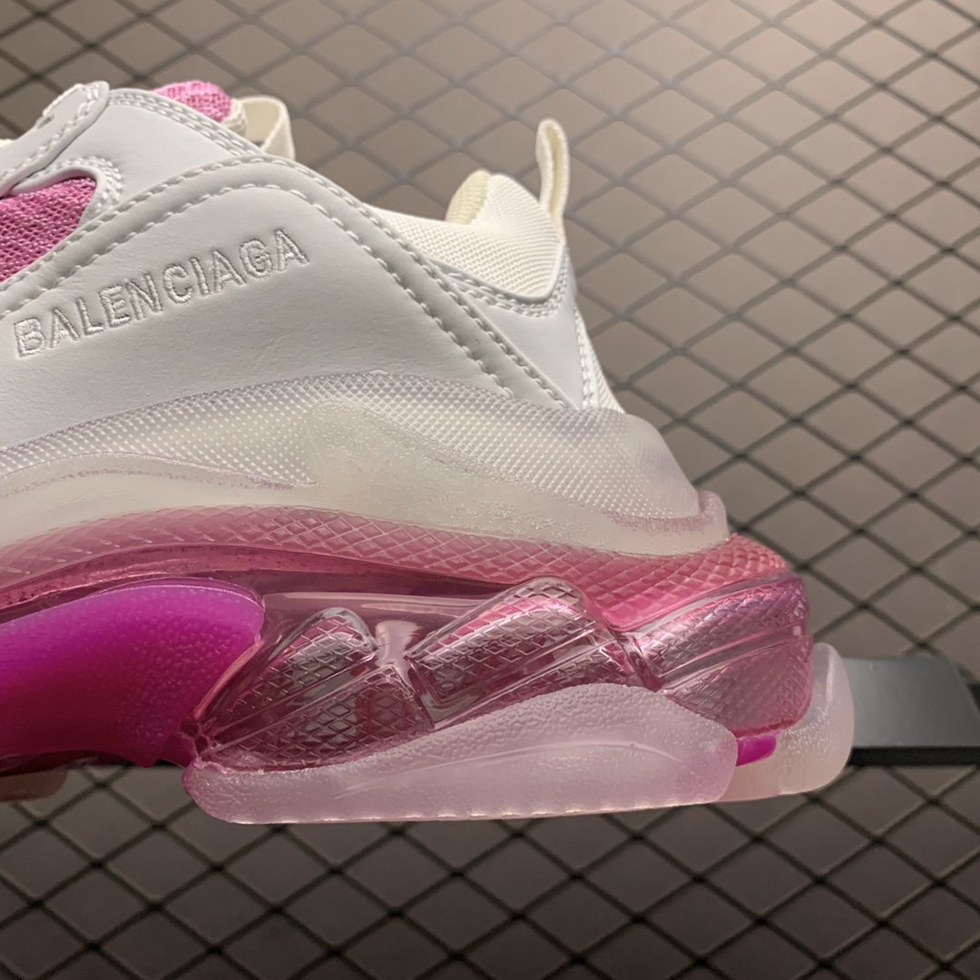 Replica Balenciaga Shoe Balenciaga Triple S 3.0 Gray Pink 35-41