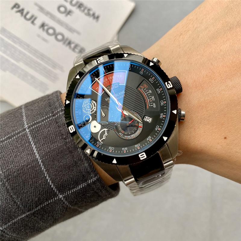 Replica Montblanc 904l Stainless Steel Quartz Watch 43MM