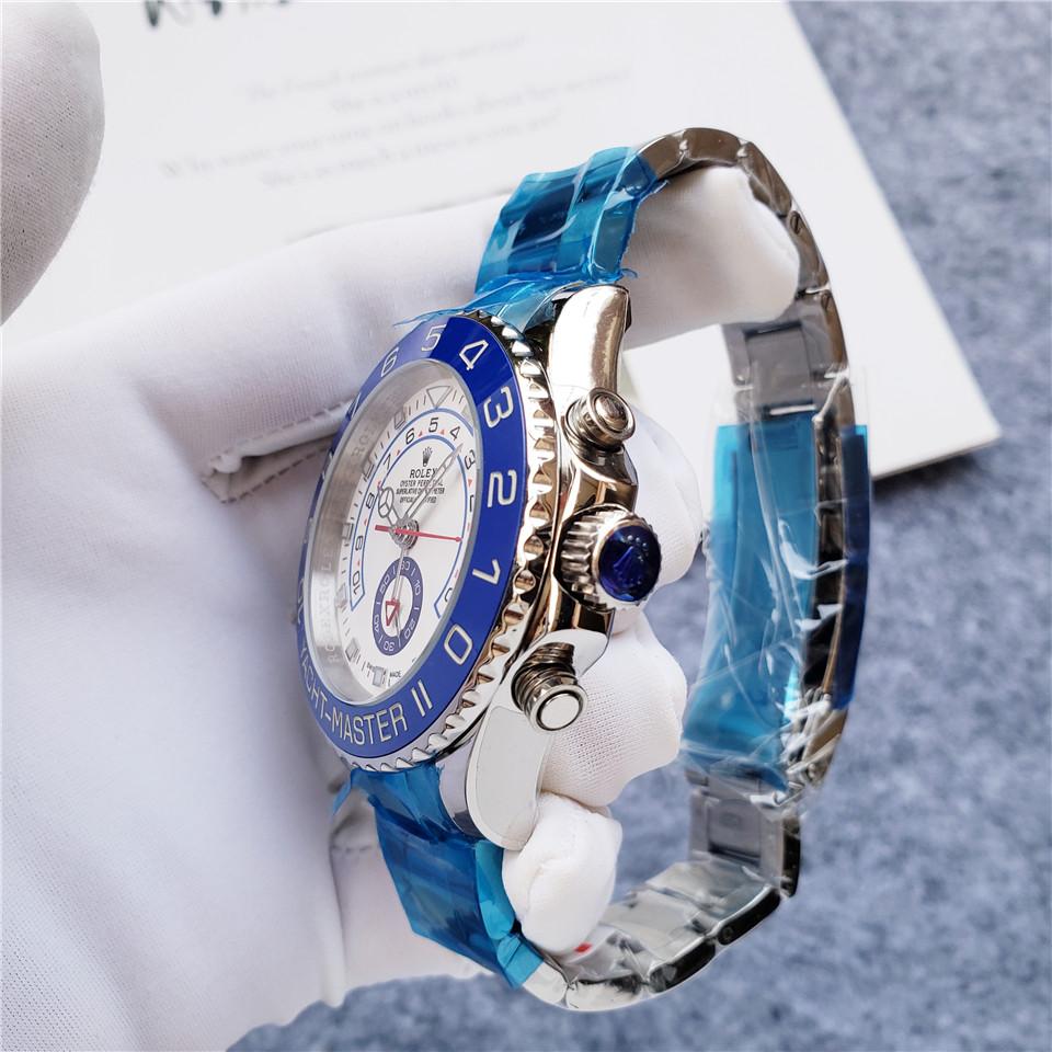 Replica Rolex Yacht Master 904l Stainless Steel Automatic Mechanical Watch 44mm