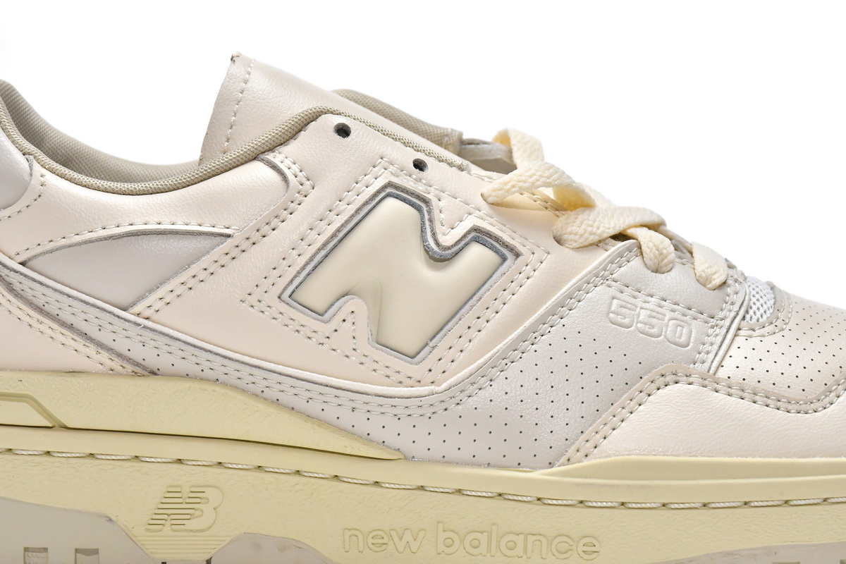 Replica New Balance Shoe BB550AR Auralee x New Balance 550 Ecru