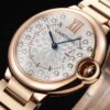 Replica Cartier Ballon Bleu 904l Stainless Steel Quartz Watch 33mm