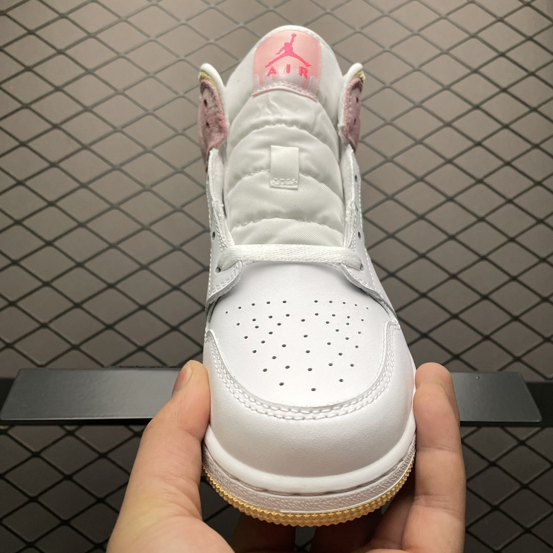 Replica Air Jordan Shoe Air Jordan 1 Mid AJ1 DD1666-100 36-39