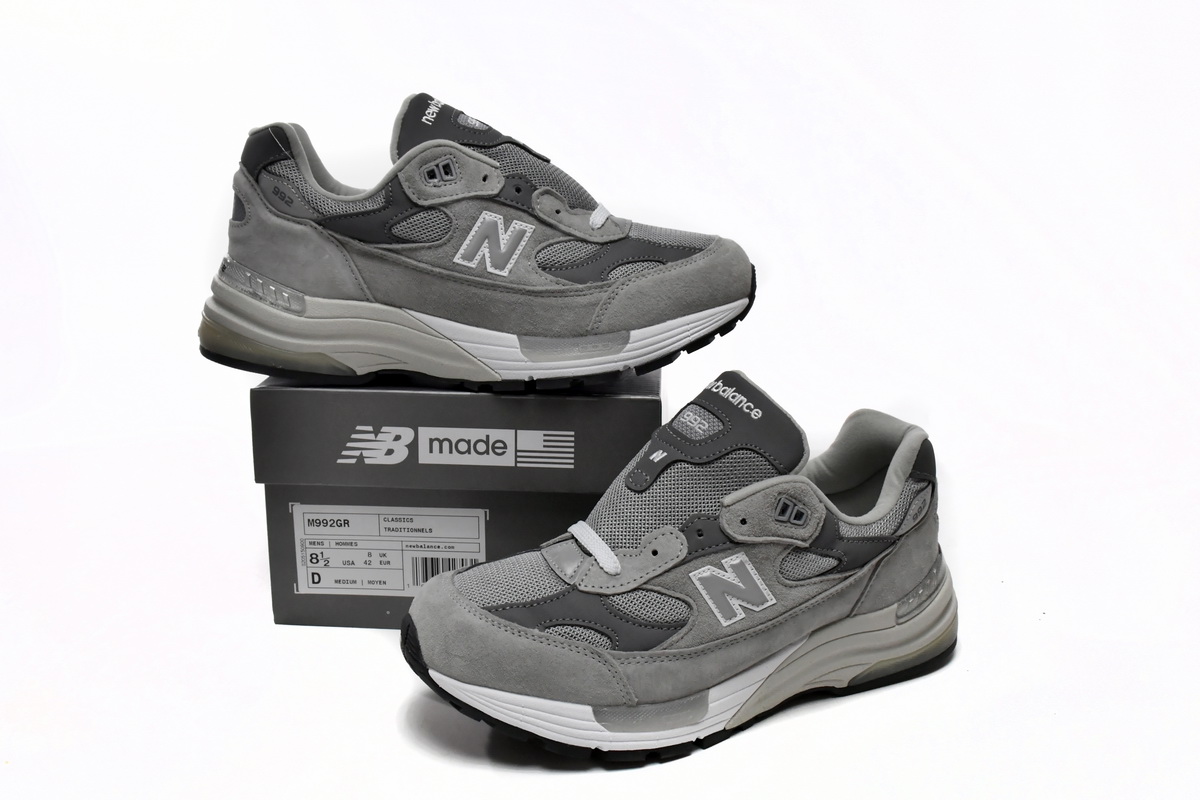 Replica New Balance Shoe M992GR New Balance 992 Grey