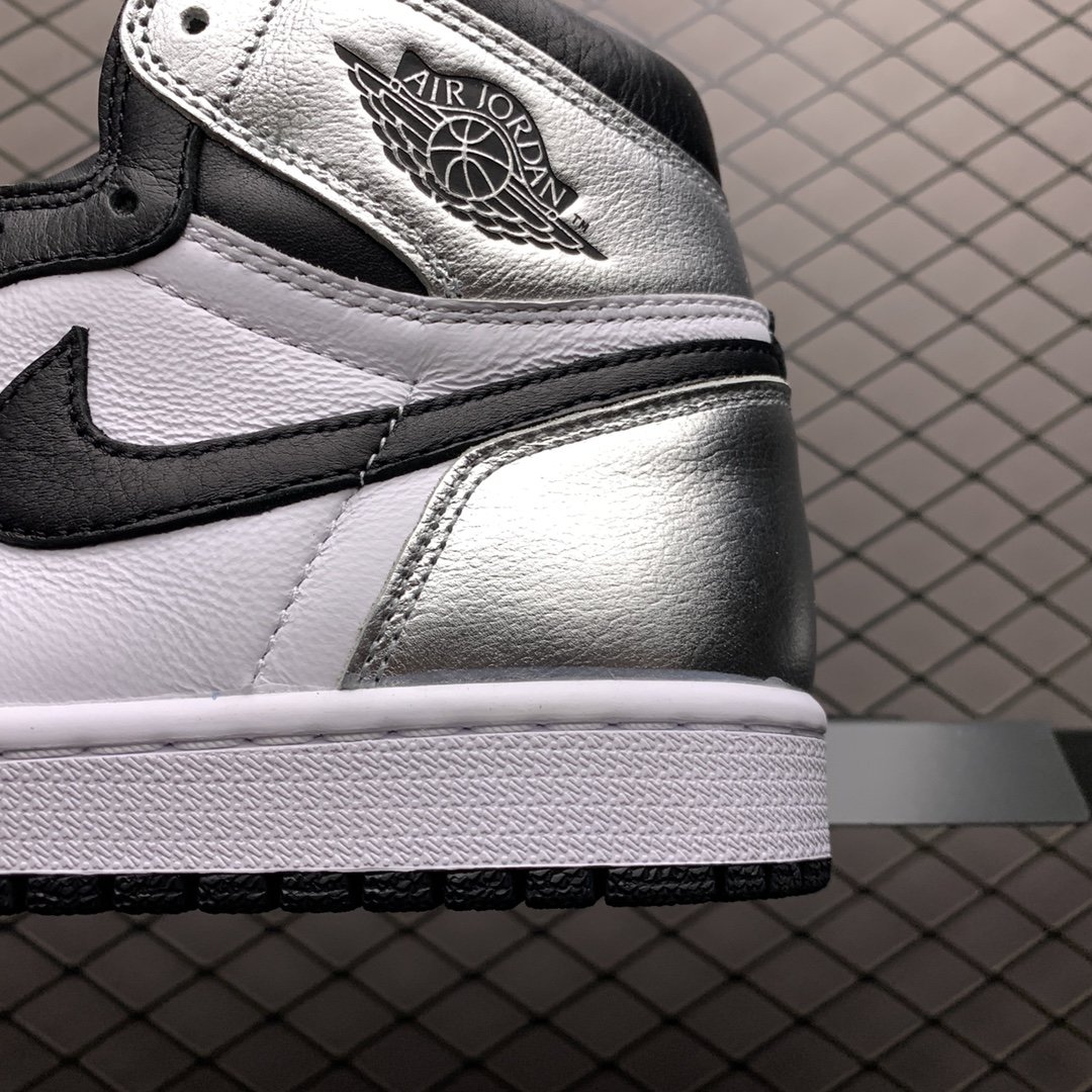 Replica Air Jordan Shoe Air Jordan 1 High OG Metallic Silver CD0461-001 40-47.5