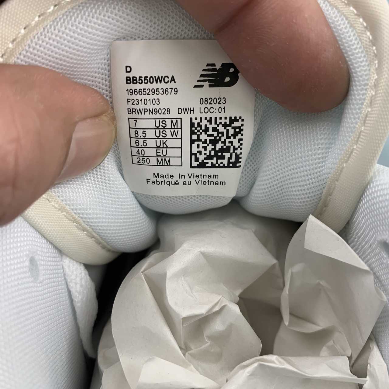 Replica New Balance Shoe New Balance NB550  BB550WCA  36-45