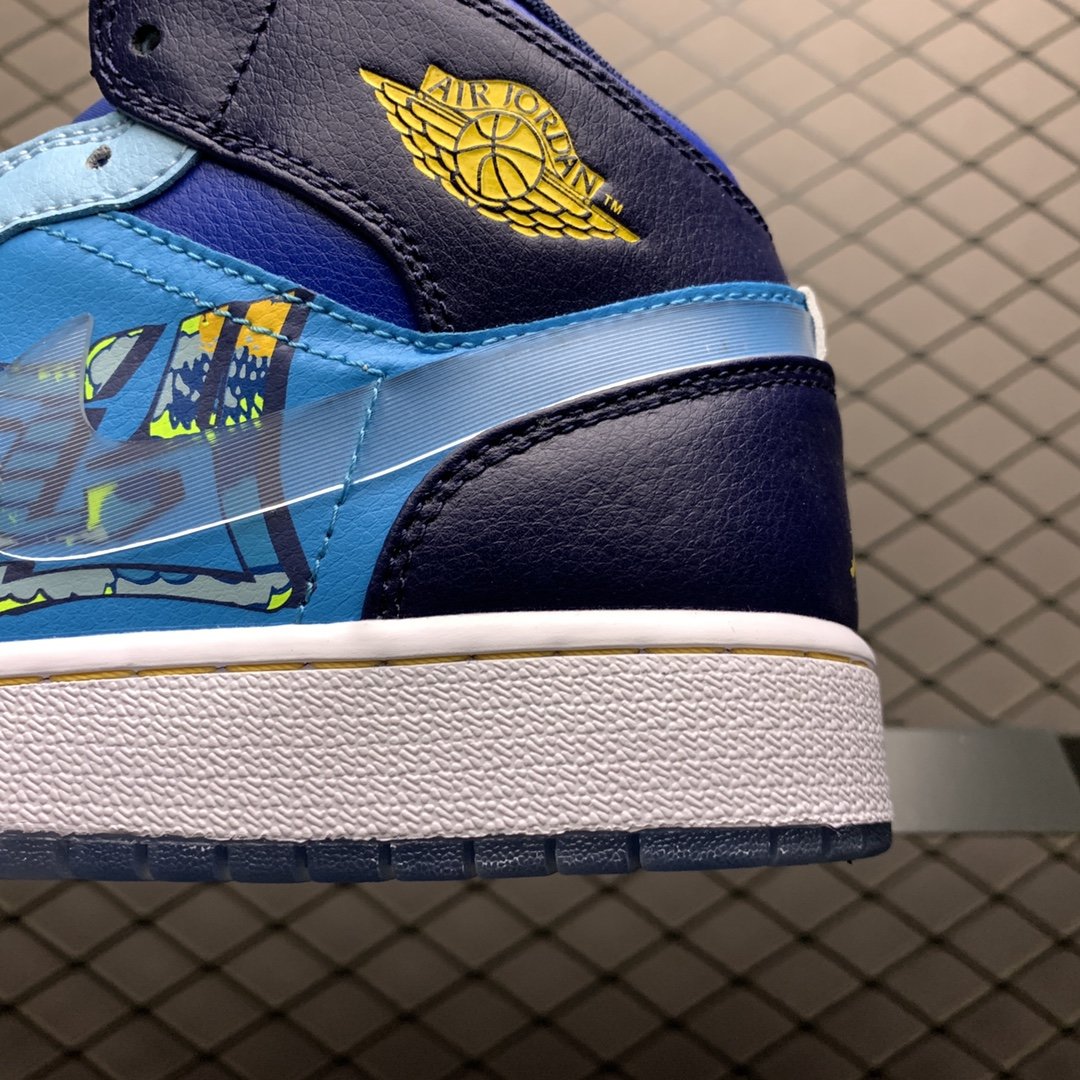 Replica Air Jordan Shoe Air Jordan 1 Mid AJ1 BV7446-400 36-39