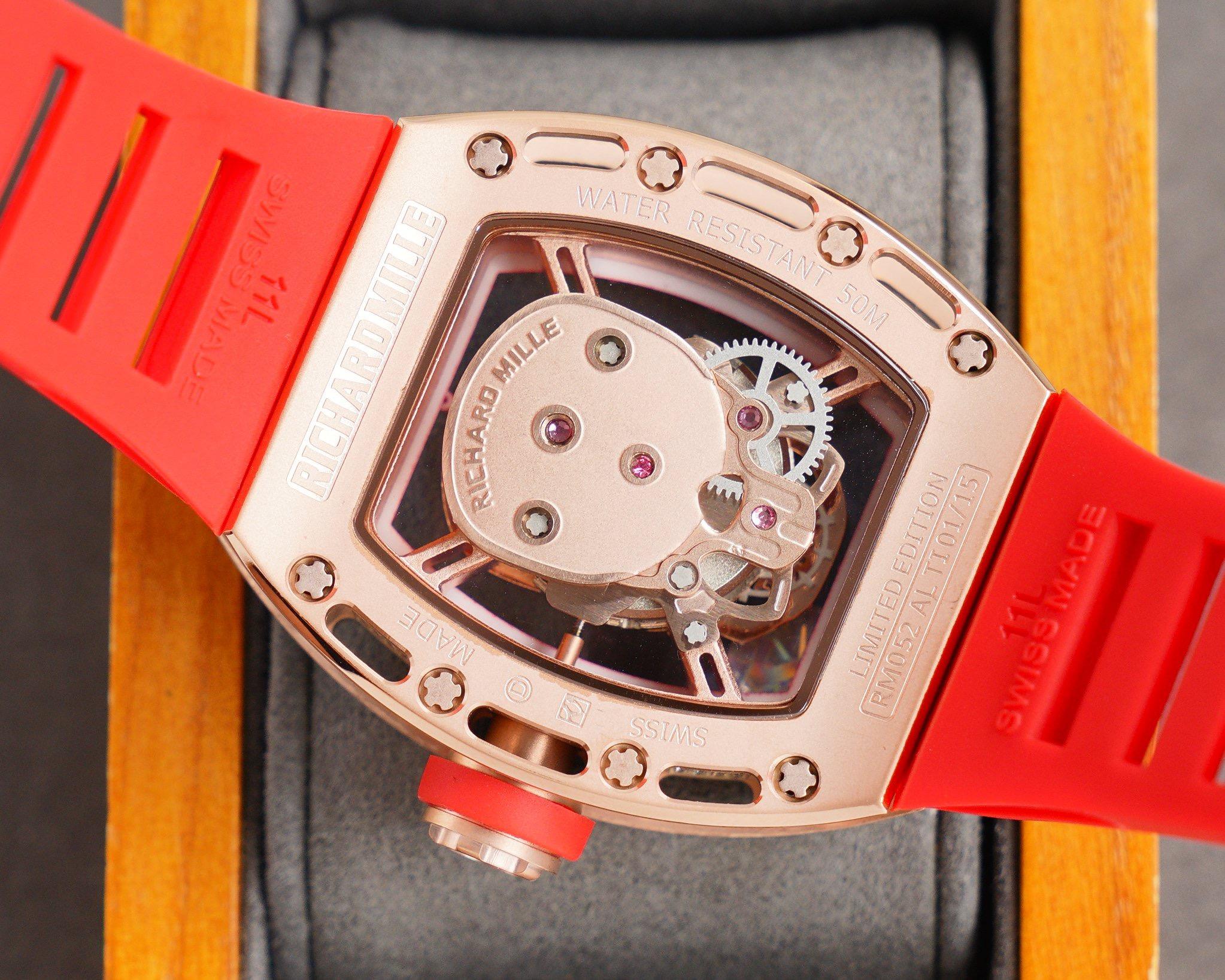 Replica Richard Mille 904l Stainless Steel Automatic Machine Watch 42MM