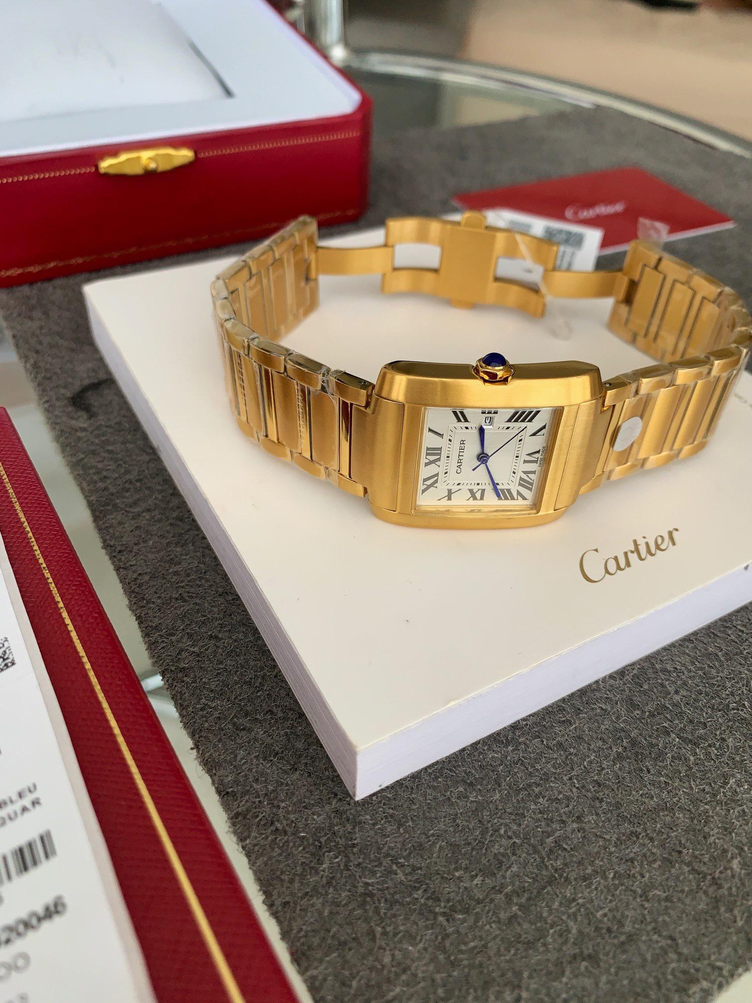 Replica Cartier Tank 904l Stainless Steel Quartz Watch 30mm 27mm 21mm