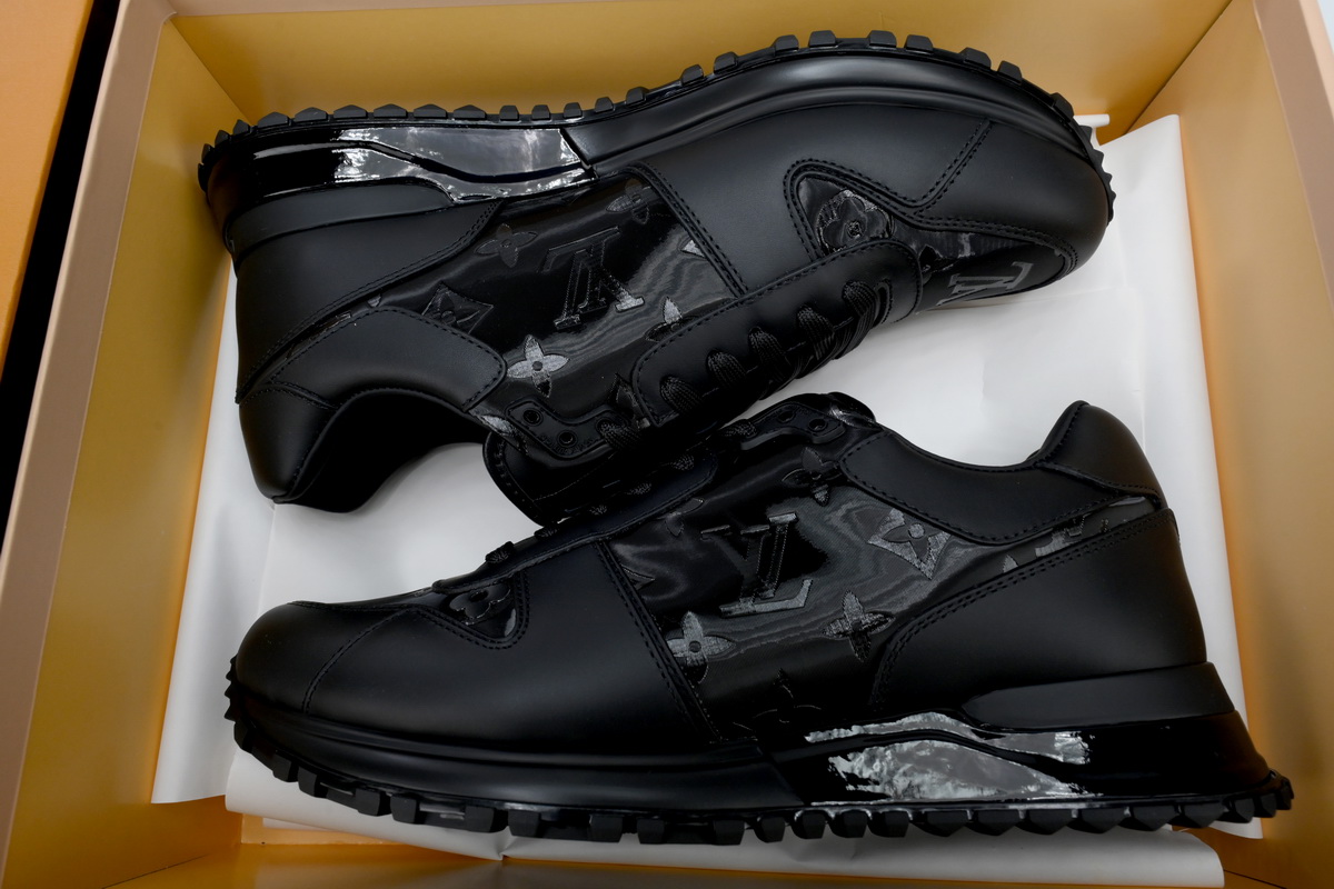 Replica LV Shoe LV Run Away Black
