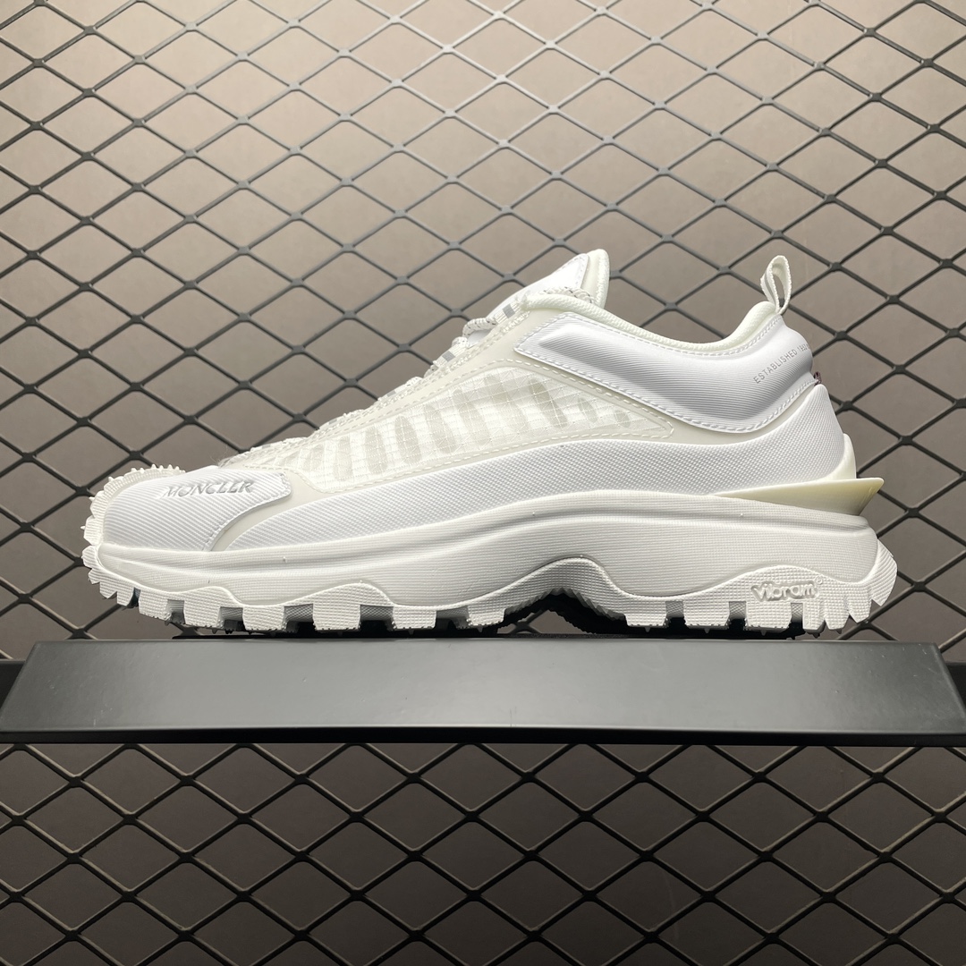 Replica Moncler Shoe Moncler Trailgrip Lite Size 36-46 white