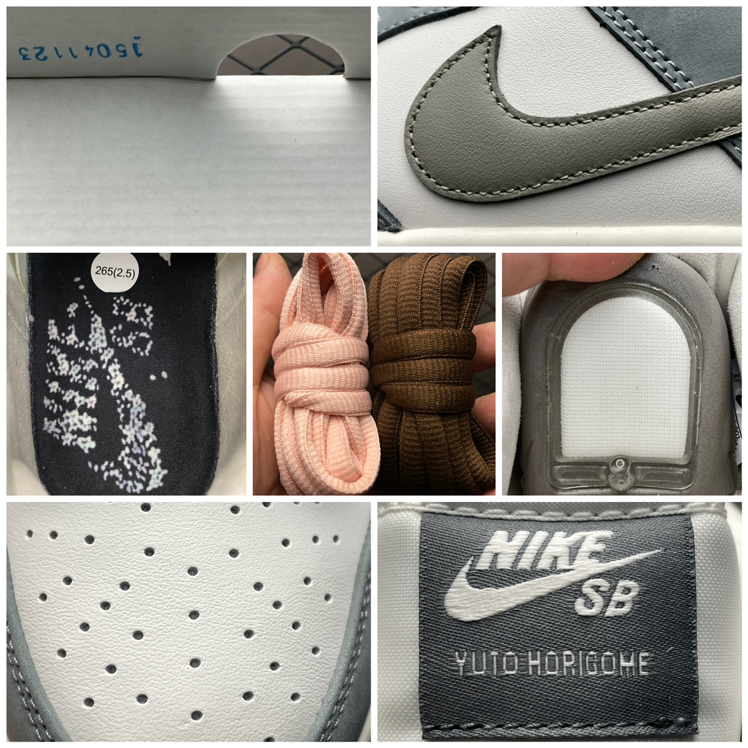 Replica Nike Dunk SB Shoe Horigome x Nike SB Dunk Low  FQ1180-001 size 36-47.5