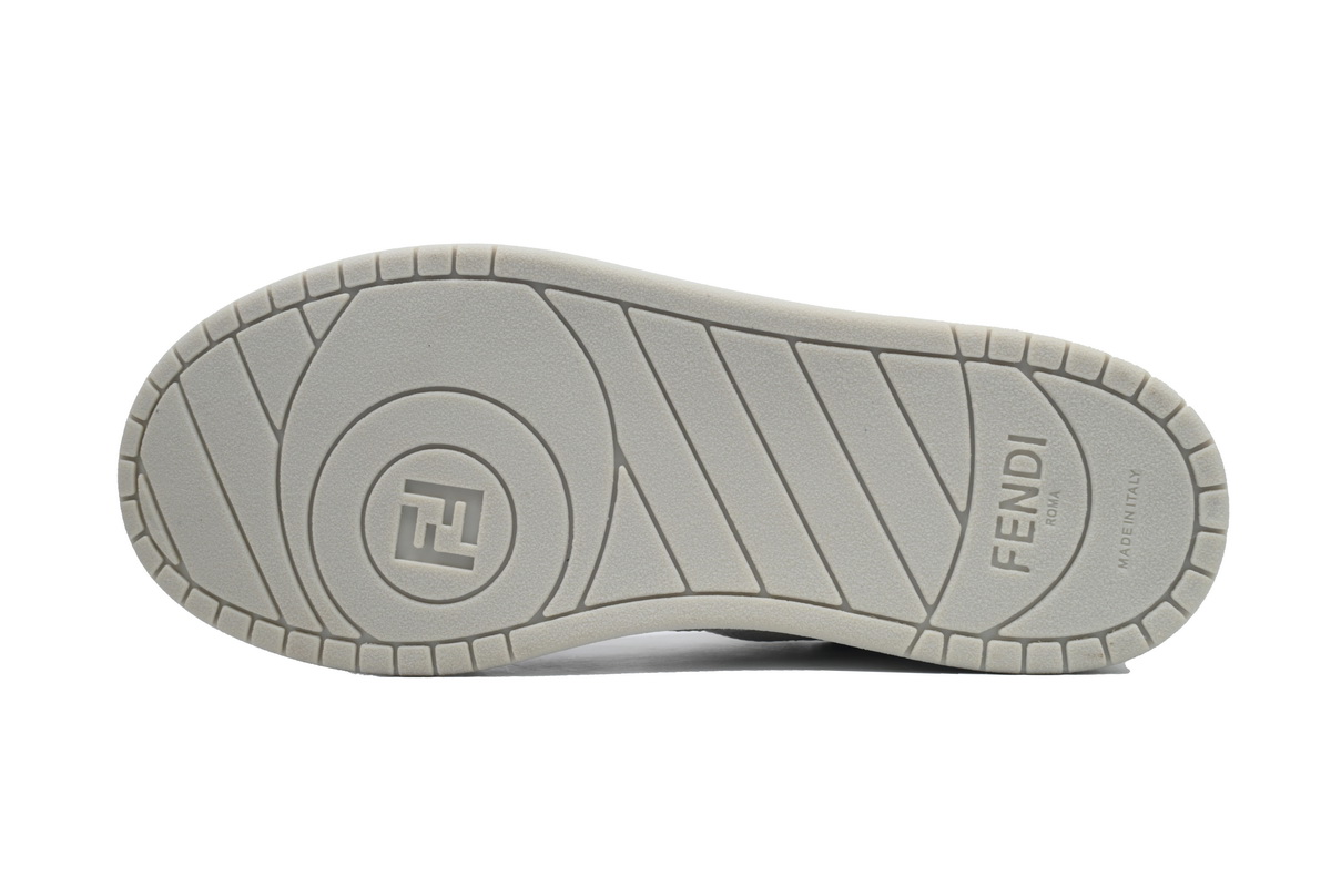 Replica Fendi Shoe Fendi Match White Brown